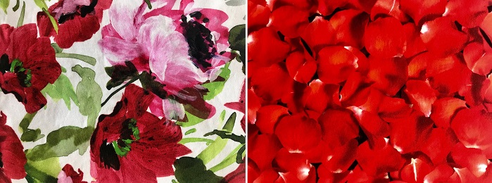 Sensitive Fabrics ”“ Preppy Florals. © Eurojersey